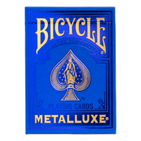 Bicycle Metalluxe Blue Playing Cards