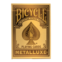 Bicycle Metalluxe (Holiday Gold) Playing Cards