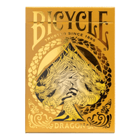 Bicycle Gold Dragon Playing Cards