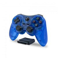 Wireless Controller (Blue) for PS1 & PS2
