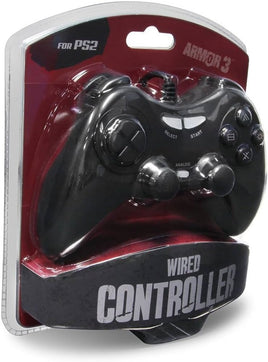 Wired Controller (Black) for PlayStation 2