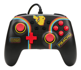 Enhanced Wired Controller (Retro Pikachu) For Switch (Pre-Owned)