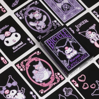 Bicycle Kuromi Neon Playing Cards