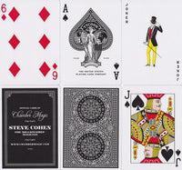 Theory 11 Tycoon (Black) Playing Cards