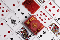 Bicycle Metalluxe Red Playing Cards