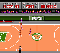 Magic Johnson's Fast Break (Cartridge Only)