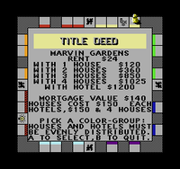 Monopoly (Cartridge Only)