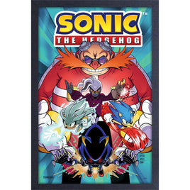 Sonic the Hedgehog Characters Lamar Wells 11" x 17" Framed Print