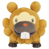 Pokemon All Star Collection Bidoof 7" Plush Toy