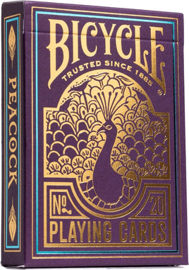 Bicycle Purple Peacock Playing Cards