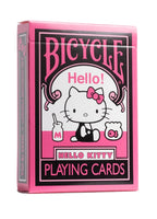 Bicycle Hello Kitty Black & Pink Playing Cards