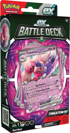 Pokemon TCG Tinkaton EX Battle Deck