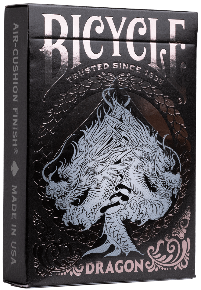 Bicycle Black Dragon Playing Cards| Microplay Newmarket