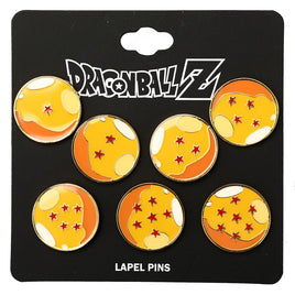 Dragonball Z Dragonball Set Lapel Pins