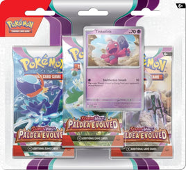Pokemon TCG Paldea Evolved 3-Pack Blister (Tinkatink)