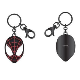 Spider-Man Miles Morales Metal Head Keychain