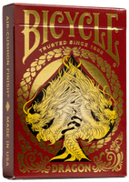 Bicycle Red Dragon Playing Cards