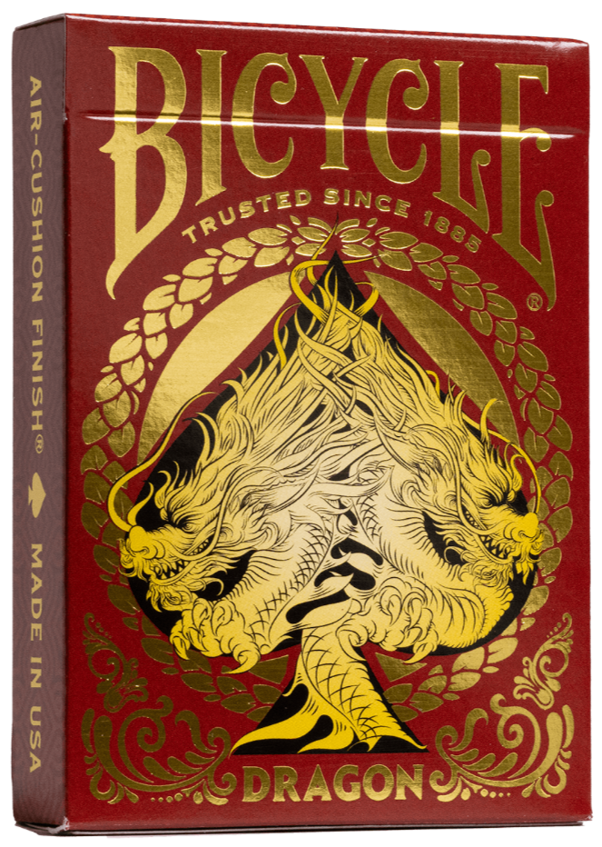 Bicycle Red Dragon Playing Cards| Microplay Newmarket - Main Image