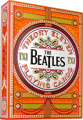 Theory 11 The Beatles (Orange) Playing Cards