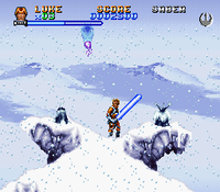 Super Star Wars Empire Strikes Back (As Is) (In Box)