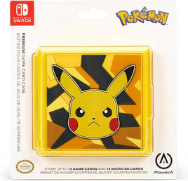 Premium Game Card Case Pokemon Pikachu