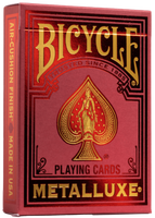 Bicycle Metalluxe Red Playing Cards