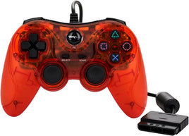 Wired Analog Controller (Red) for PS1 & PS2