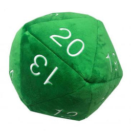 Ultra Pro Plush: Jumbo D20 Novelty Dice (Green/White)