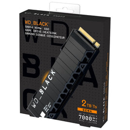 WD BLACK 2TB With Heatsink SN850 NVMe SSD