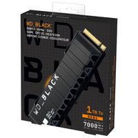 WD BLACK 1TB With Heatsink SN850 NVMe SSD