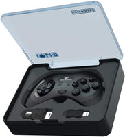 Sega Saturn 8-Button 2.4 GHZ Wireless Arcade Pad (Black)