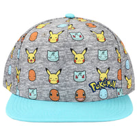 Pokemon Kanto Starters Youth Snapback Hat