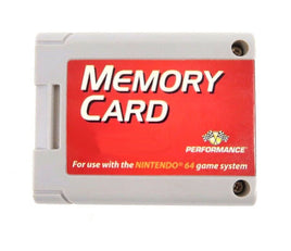 N64 Memory Card (Pre-Owned)