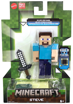 Minecraft 3.25" Steve Figure