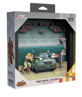 Street Fighter II (Bonus Stage) Pixel Frame (9x9in)