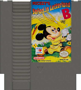 Mickey's Safari in Letterland (Cartridge Only)