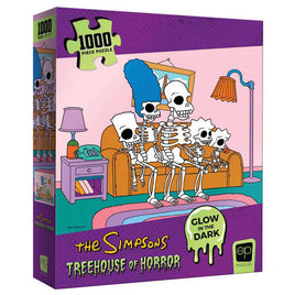 The Simpsons: Treehouse of Horror Skeleton Couch Gag 1000 Piece Puzzle