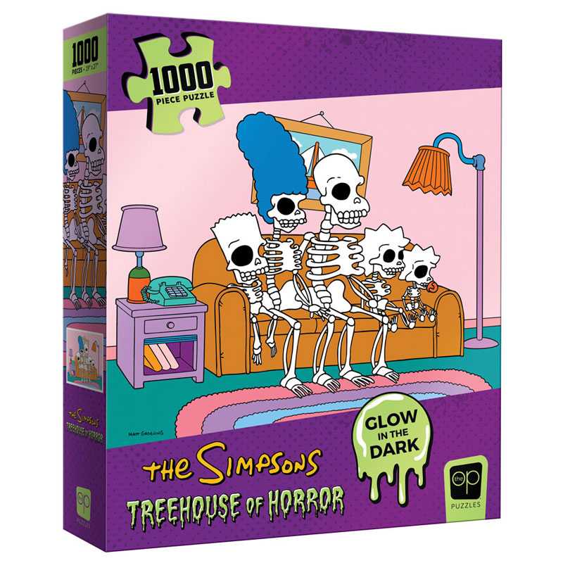 The Simpsons: Treehouse of Horror Skeleton Couch Gag 1000