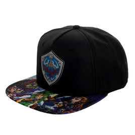 The Legend Of Zelda Sublimated Flat Bill Hat