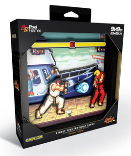 Street Fighter Pixel Frame (9x9in)