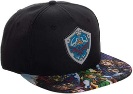 The Legend Of Zelda Sublimated Flat Bill Hat