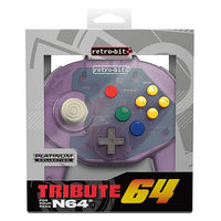 Tribute64 Controller for N64 (Purple)