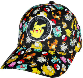 Pokemon Characters Pikachu Patch Hat