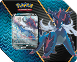 Pokemon TCG Divergent Powers Hisuian Samurott  V Tin