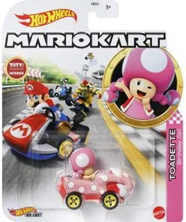 Hot Wheels Mario Kart (Toadette - Birthday Girl)