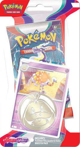 Pokemon TCG Scarlet & Violet Checklane Blister (Espathra)