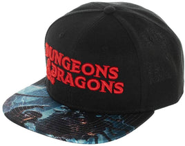 Dungeons & Dragons Red Logo Snapback Hat