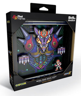 Mega Man X Pixel Frame (9x9in)