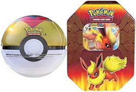 Pokemon TCG Pokeball & Flareon Tin