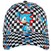 Sonic Checkered Youth Snapback Hat